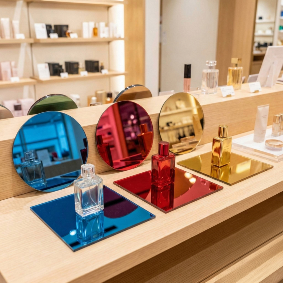 Color Acrylic Mirror Flats