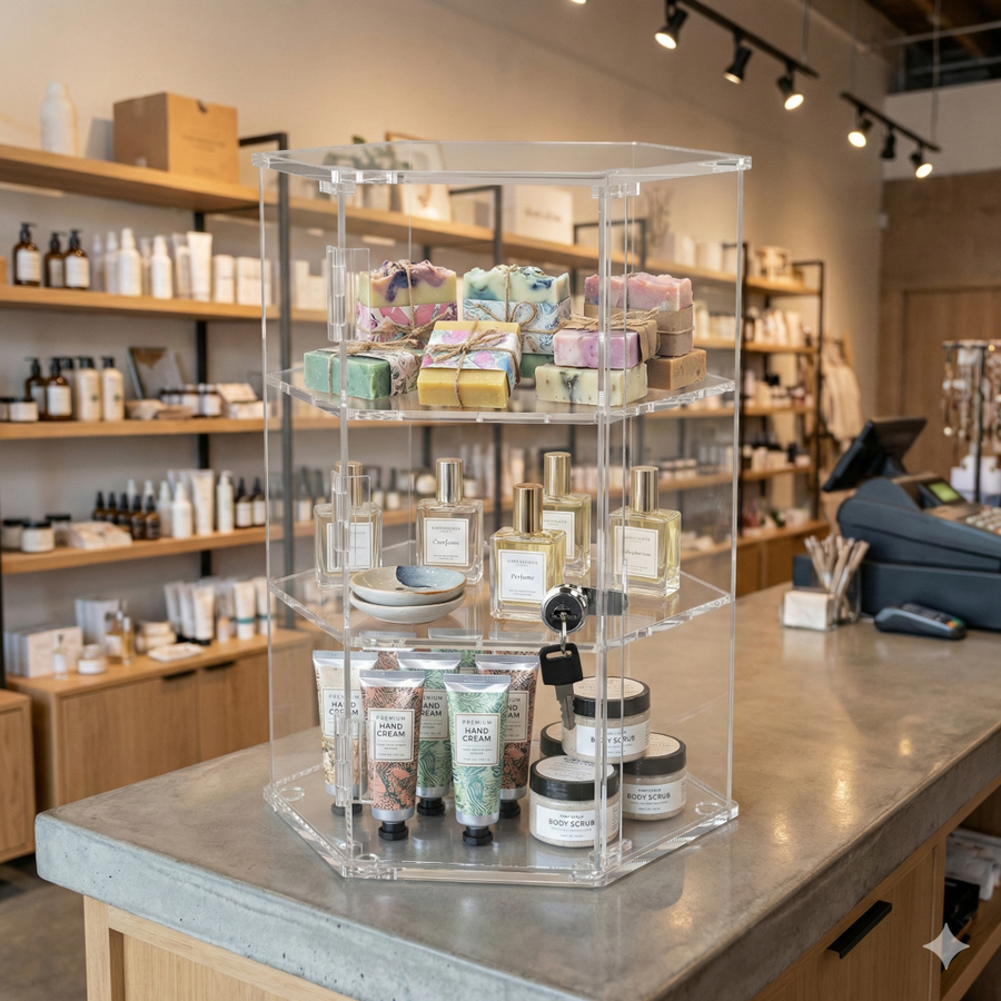 Acrylic Retail Display Cabinets