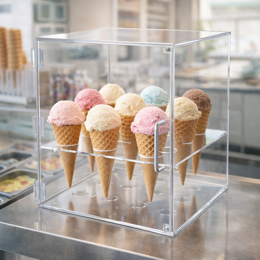 Ice Cream Cone Holders & Displays