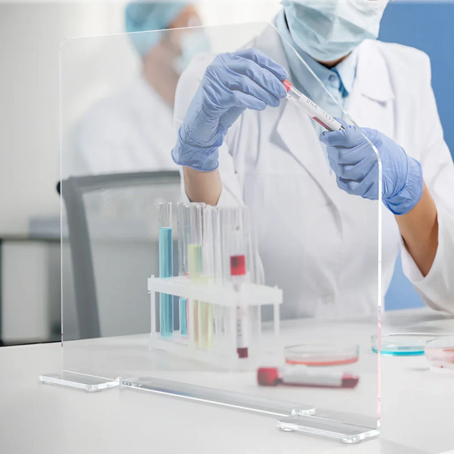 Acrylic Biohazard Shields & Splash Guard Barriers