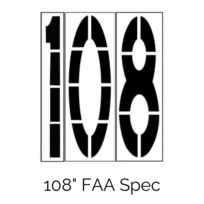 FAA Airport & Heliport Stencils