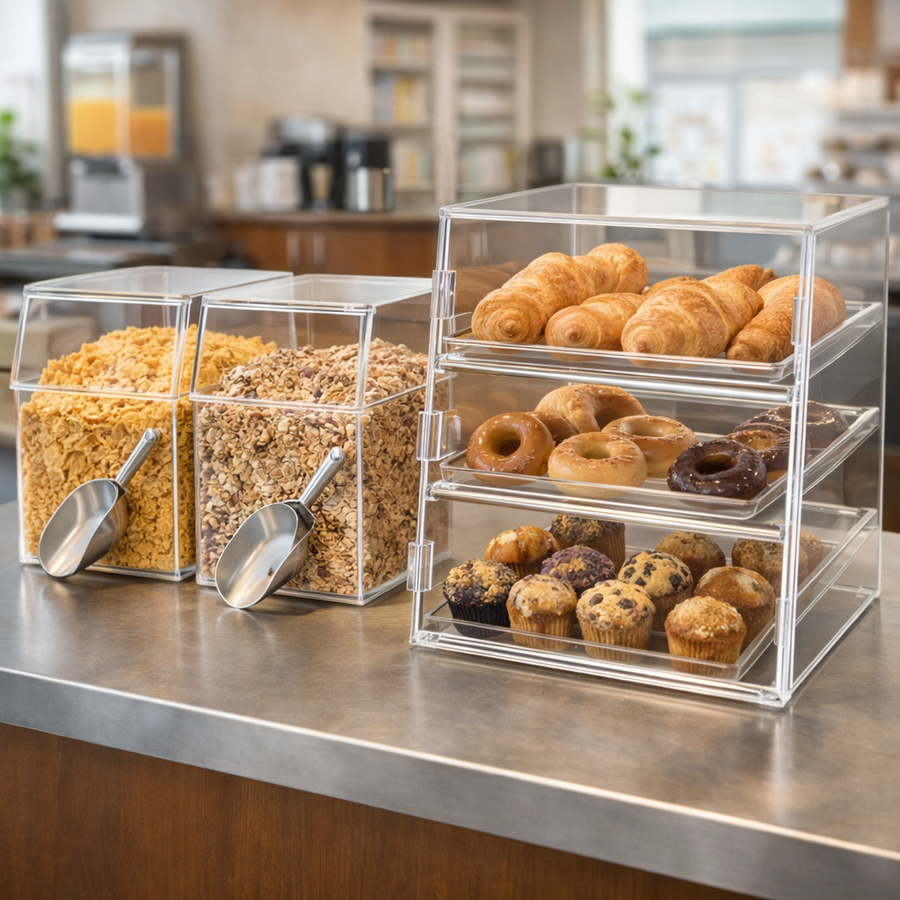 Acrylic Food Display & Storage Solutions