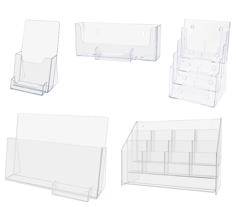 Multi Pocket Brochure Holders and Literature