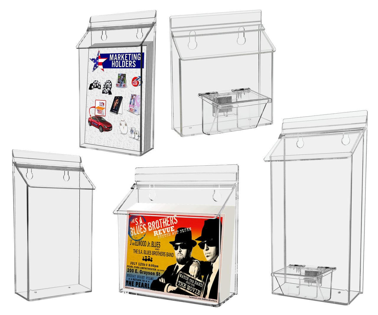 Outdoor Brochure Holder and Literature Boxes – 321 Plastics