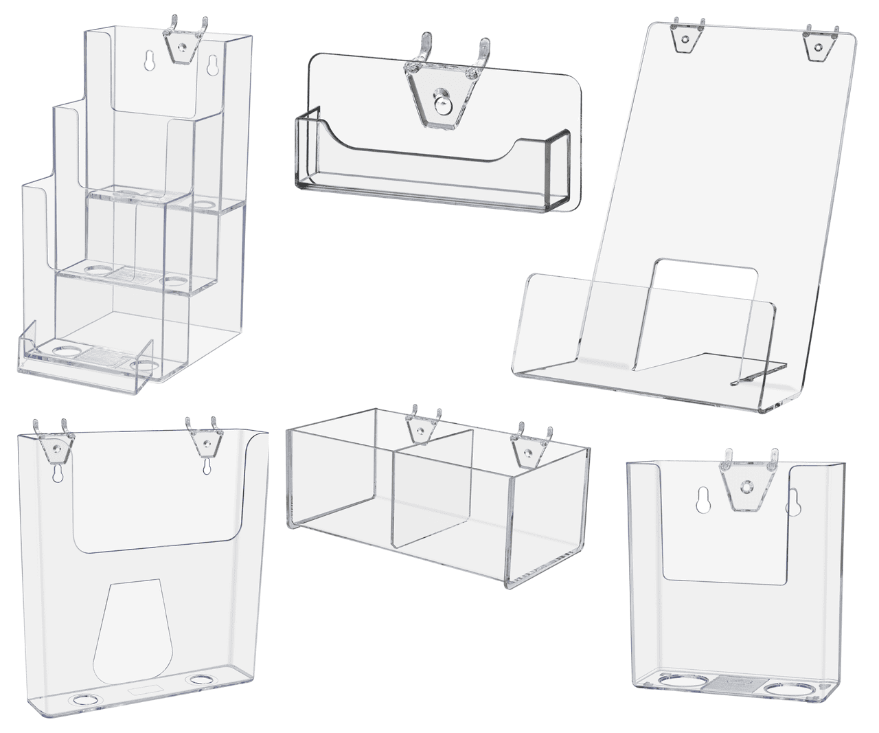 Pegboard Literature or Organizer Displays