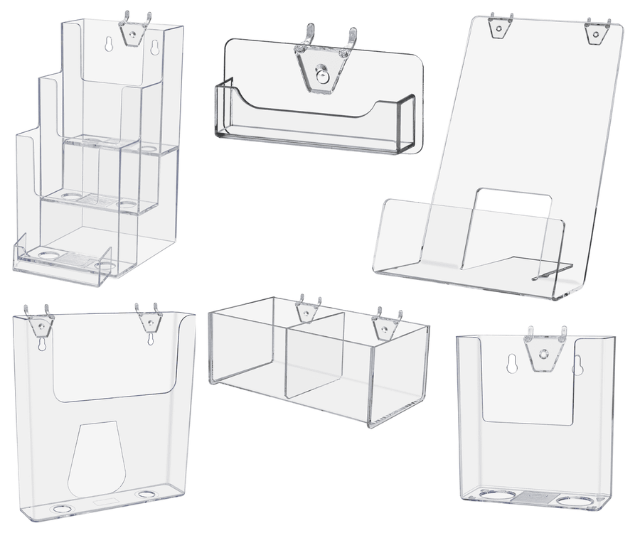 Pegboard Literature or Organizer Displays