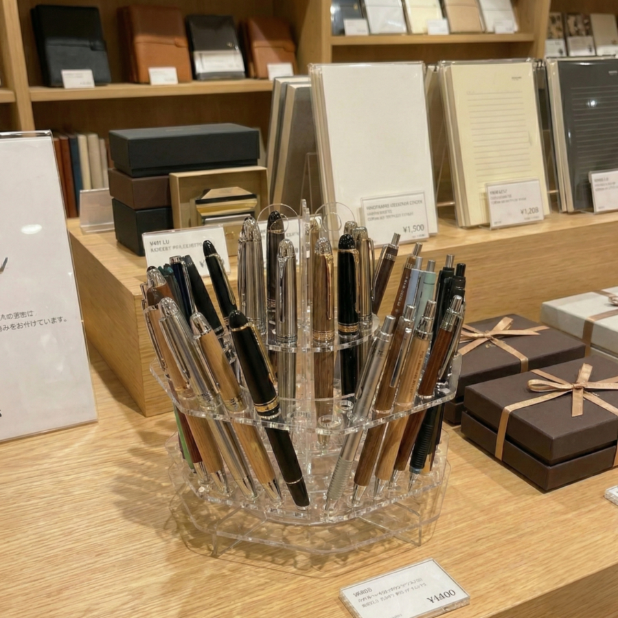 Acrylic Pen Holders & Display Stands