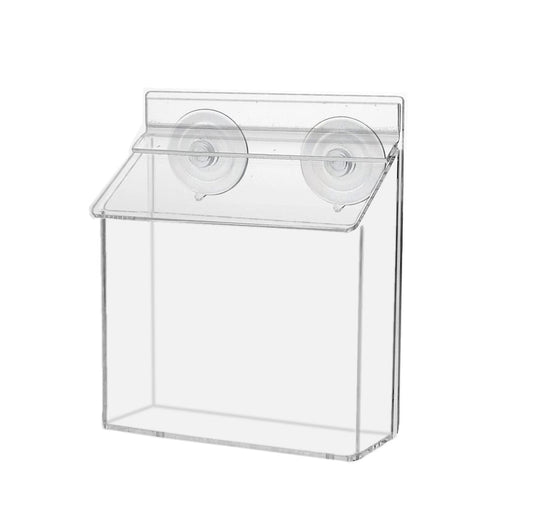 6"W x 4"H Suction Cup Outdoor Postcard Holder Window Mount