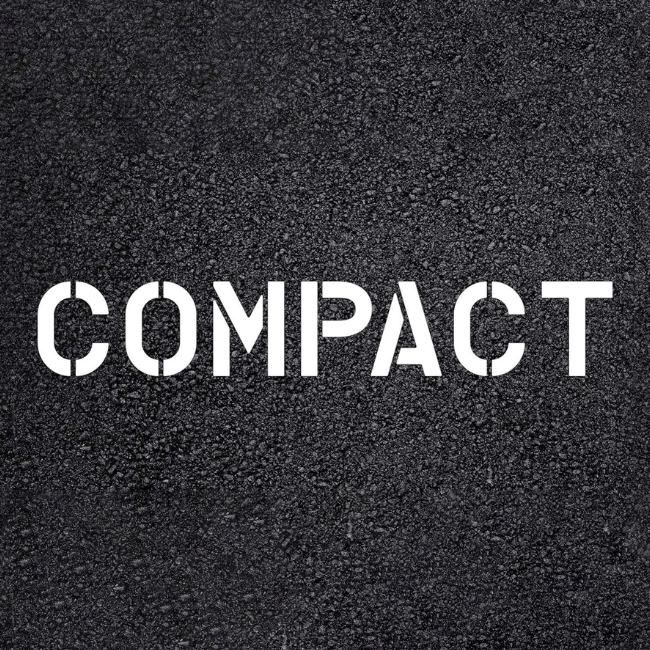 COMPACT Stencil Template for Parking Lots