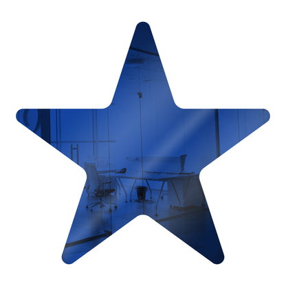 25 Pack Star Shaped Mirror Acrylic Pieces for Arts and Crafts