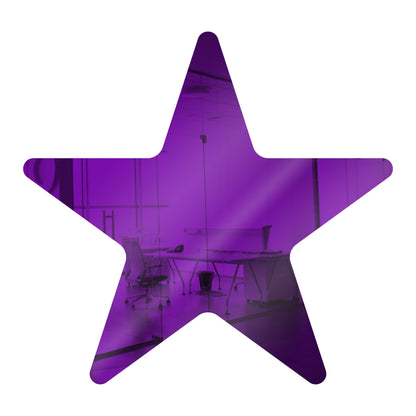 25 Pack Star Shaped Mirror Acrylic Pieces for Arts and Crafts