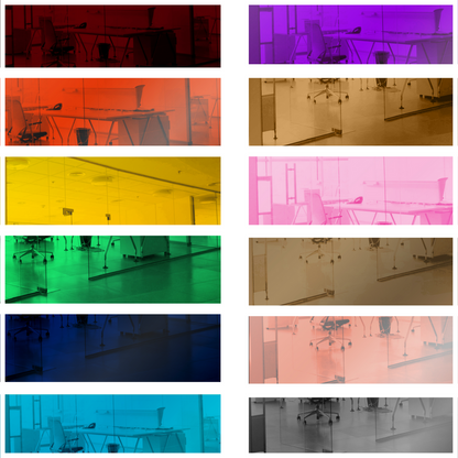 Acrylic Mirror 24" x 48" Rectangular Colored Reflective Tile