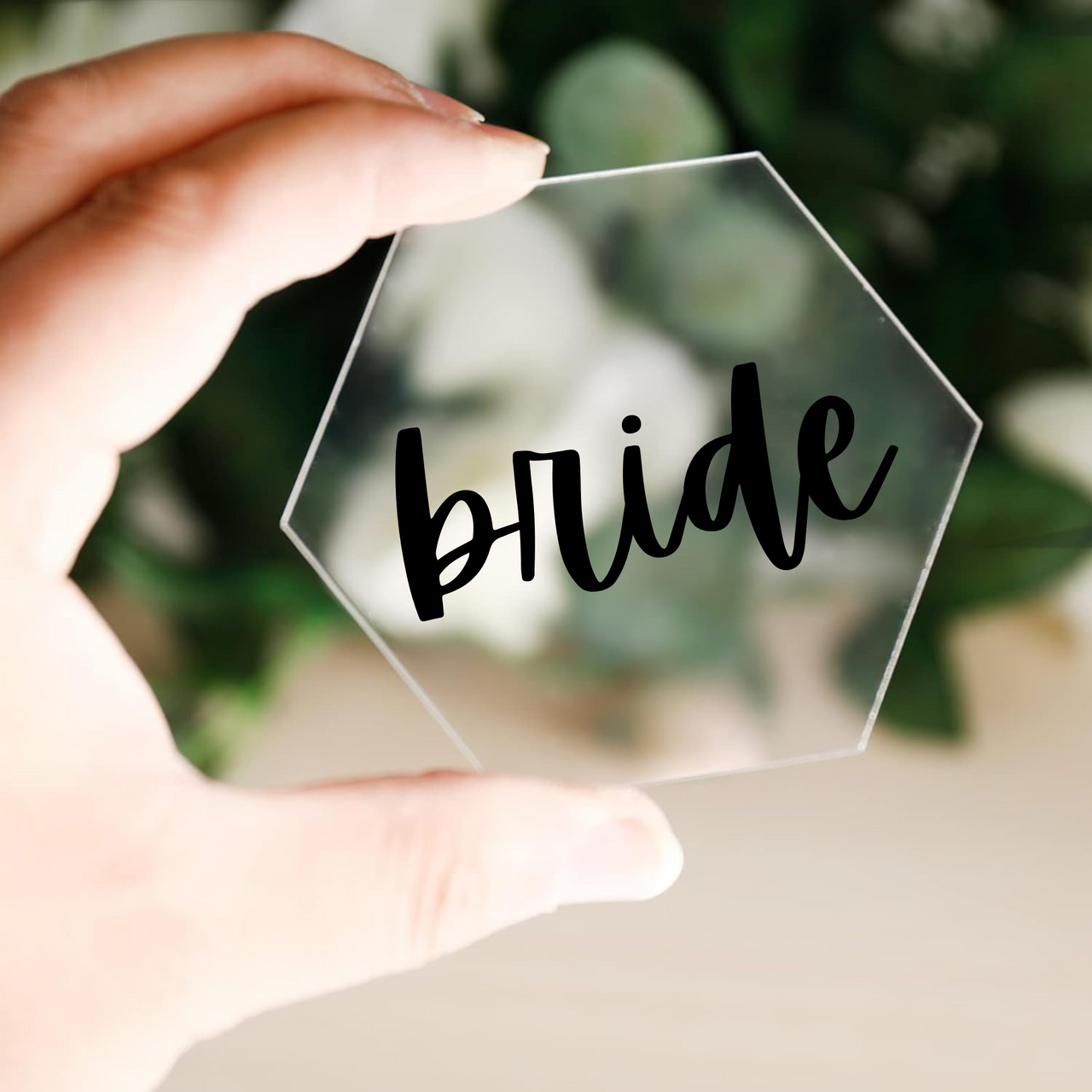 Hexagon Tile 5" Acrylic 1/4" Thick Pieces for Crafts