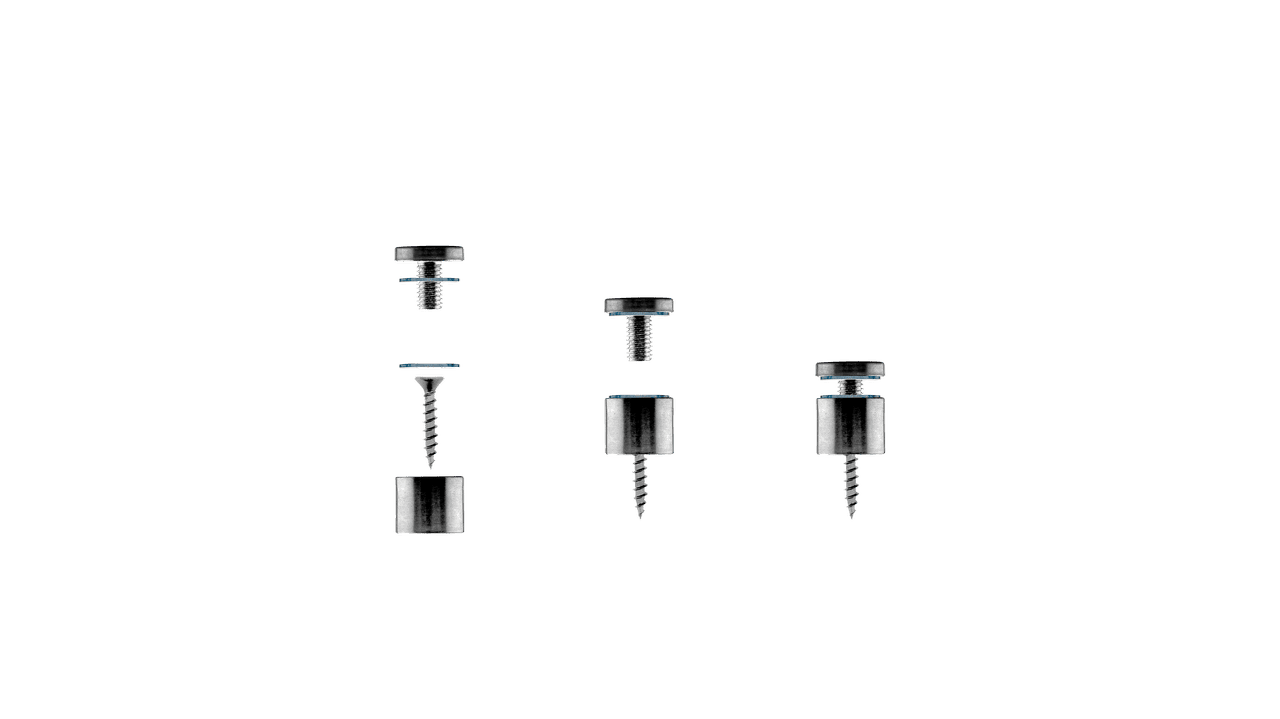 Sign Standoff Screw for Wall Mount Sign Holders