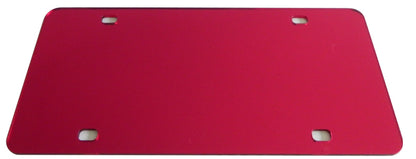 Blank Mirror License Plate Laser Cut Acrylic with 4 Holes