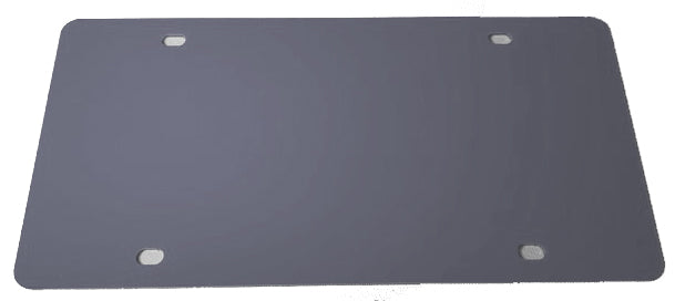 Blank Mirror License Plate Laser Cut Acrylic with 4 Holes