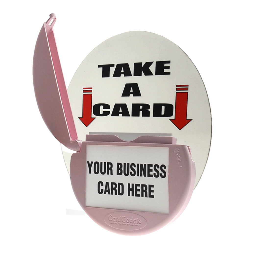 Card Caddie Magnetic Vehicle and Outdoor Business Card Holder