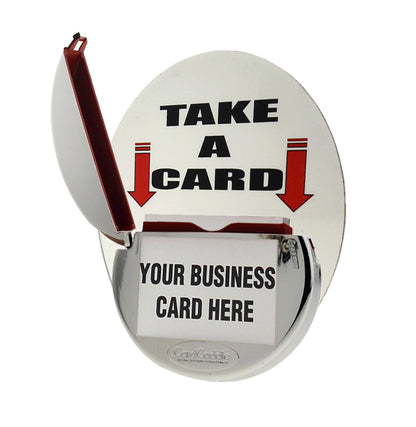 Card Caddie Magnetic Vehicle and Outdoor Business Card Holder