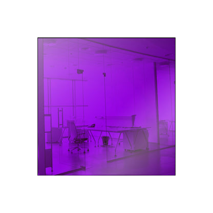 Purple Square Shaped Mirror Acrylic Pieces for Arts and Crafts