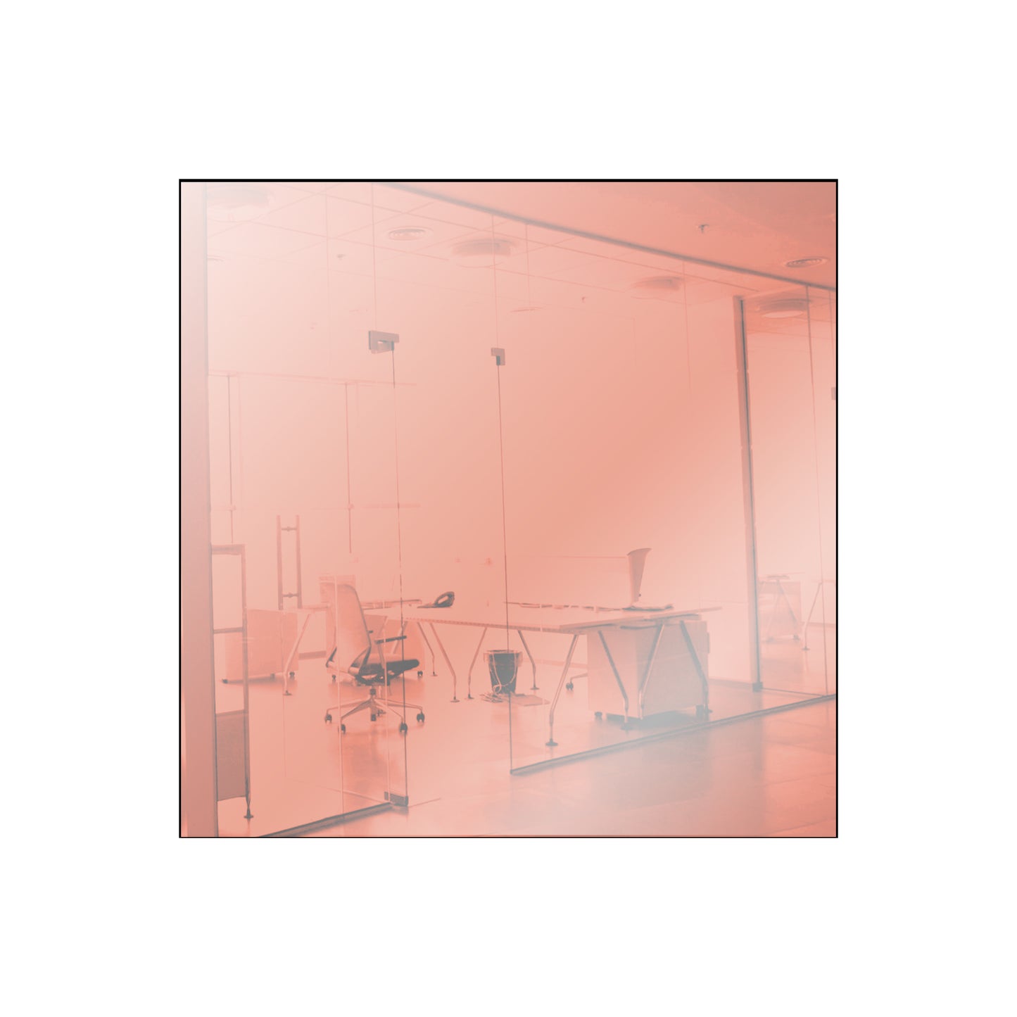 Rose Gold Square Shaped Mirror Acrylic Pieces for Arts and Crafts