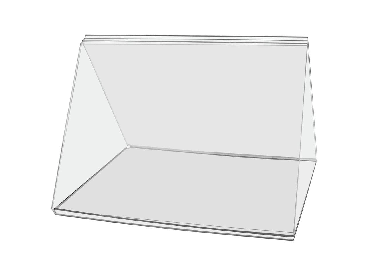 8.5"W x 11"H 3 Sided Sign Holder Table Tent Display