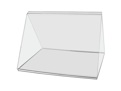 8.5"W x 11"H 3 Sided Sign Holder Table Tent Display