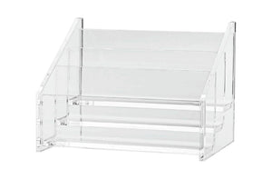 Multi Pocket Business Gift Card Holder 3 Tier Display Stand
