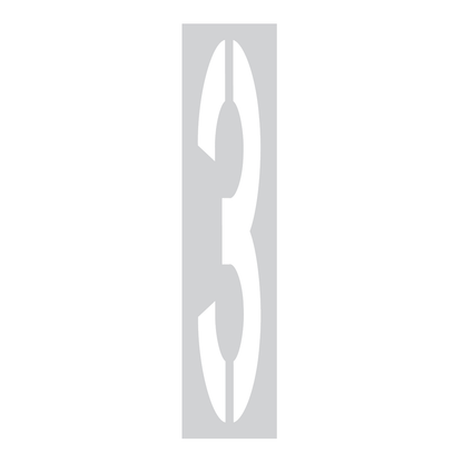 8 Foot Number Stencils for Parking Lots