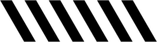 Speed Bump Lines Stencil Template for Parking Garages