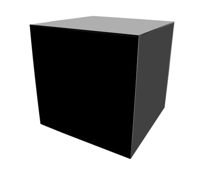 5" Square Acrylic Retail Display Box