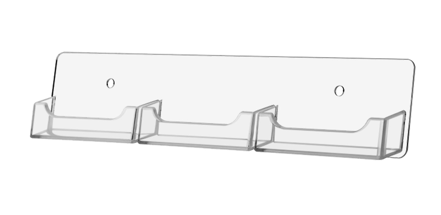 3 Pocket Hanging Business Card Holder