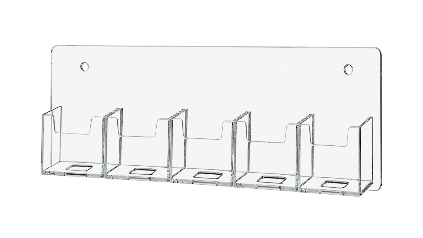 5 Pocket Hanging Vertical Business Card Holder