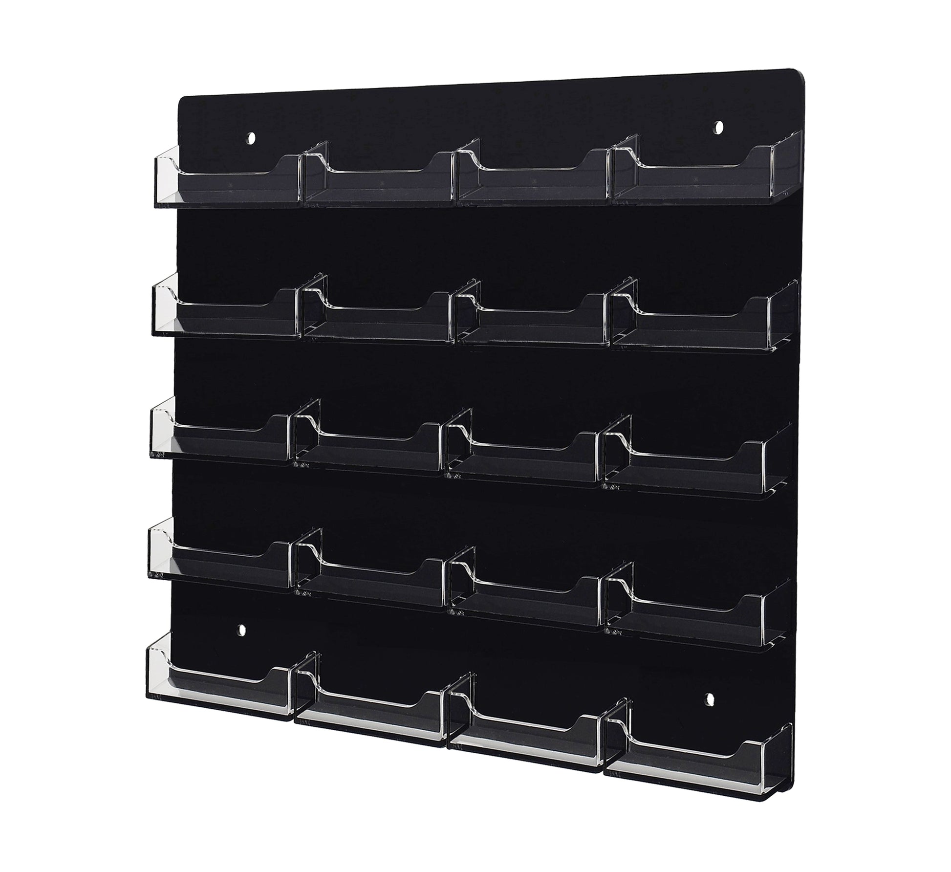 20 Pocket Wall Mount Business Card Holder 321 Plastics 20 Pocket Wall Mount Business Card Holder 321 Plastics