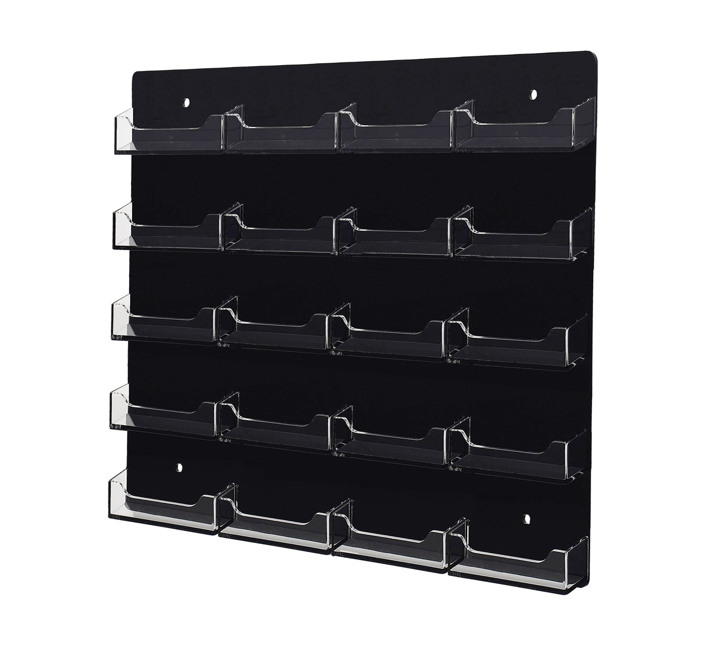20 Pocket Wall Mount Business Card Holder