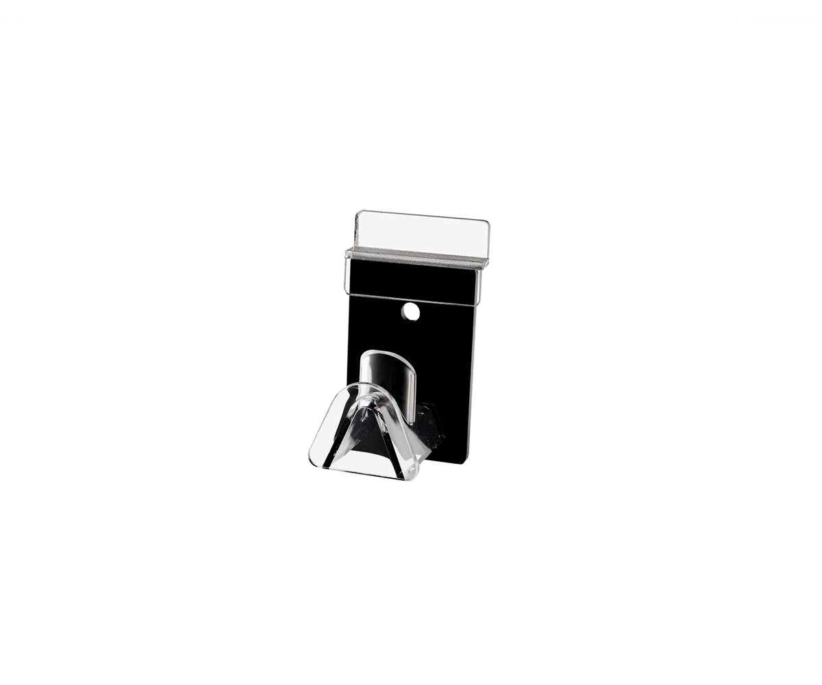Slatwall Eyewear Holder 1 Tier Hanging Acrylic Rack