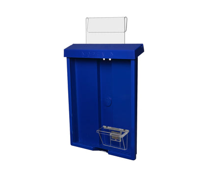 8.5"W x 11"H Outdoor Window Hook Catalog Holder with Card Box