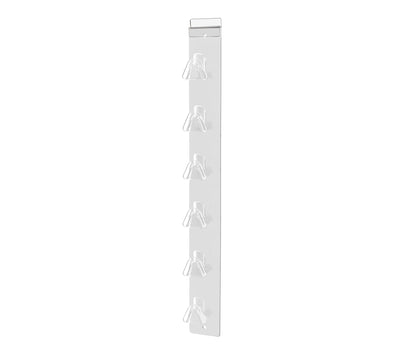 Slatwall Eyewear Holder 6 Tier Hanging Acrylic Rack