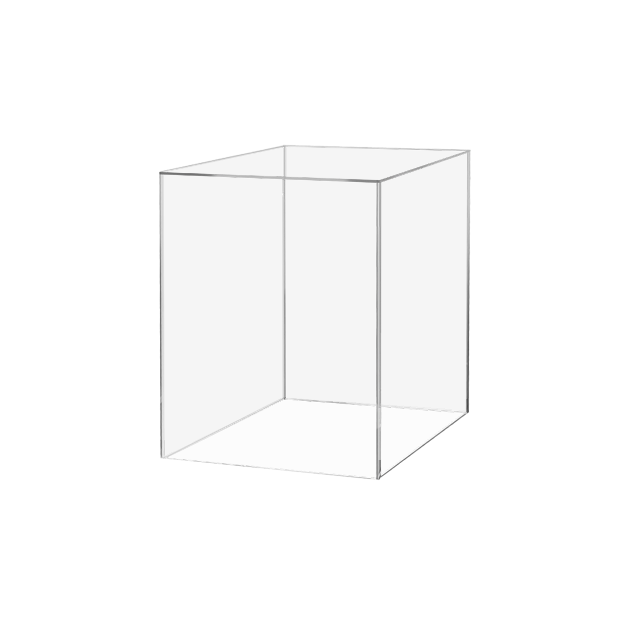 12" x 12" x 16" Acrylic Retail Display Box
