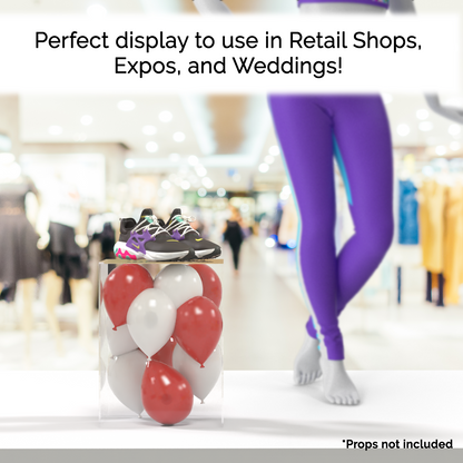 12" x 12" x 16" Acrylic Retail Display Box