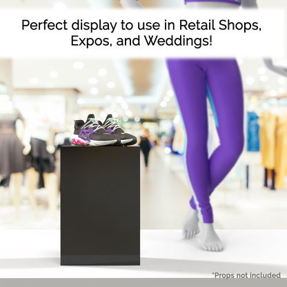 12" x 12" x 19" Retail Display Box Tall Acrylic