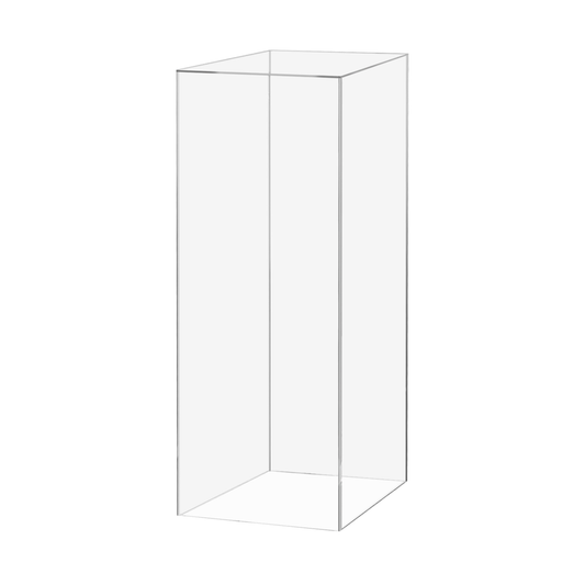 12" x 12" x 40" Rectangular Acrylic Retail Display Box