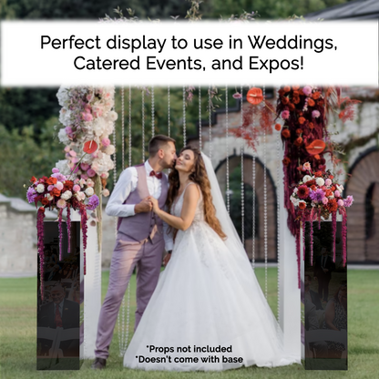 12" x 12" x 42" Tall Acrylic Retail Display Box