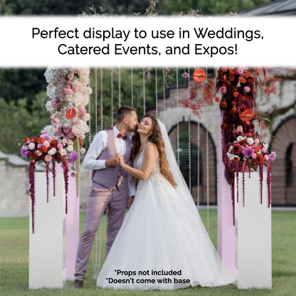 12" x 12" x 42" Tall Acrylic Retail Display Box