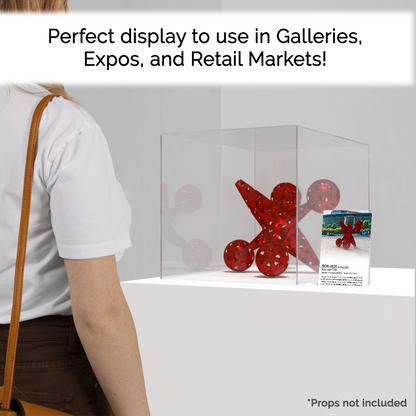 14" Square Acrylic Retail Display Box