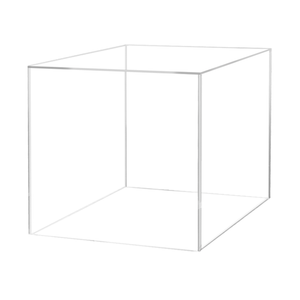 16" Clear Acrylic Display Cube | Nesting Retail Showcase Box