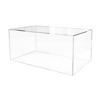 20" x 12" x 9" Clear Acrylic Rectangular Retail Display Box