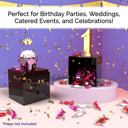 4" Square Acrylic Retail Display Box