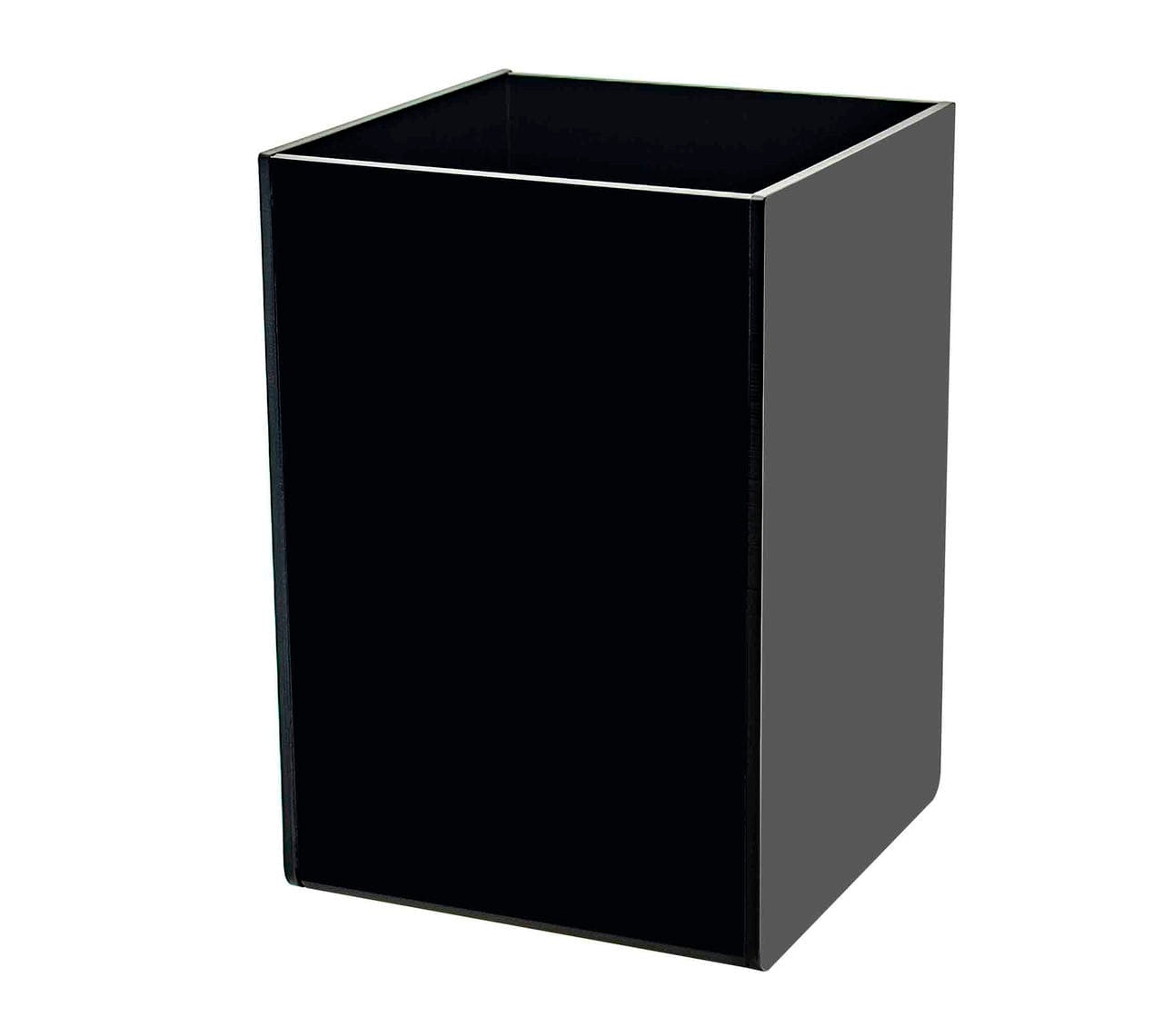 4" x 4" x 6" Rectangular Black Acrylic Retail Display Box