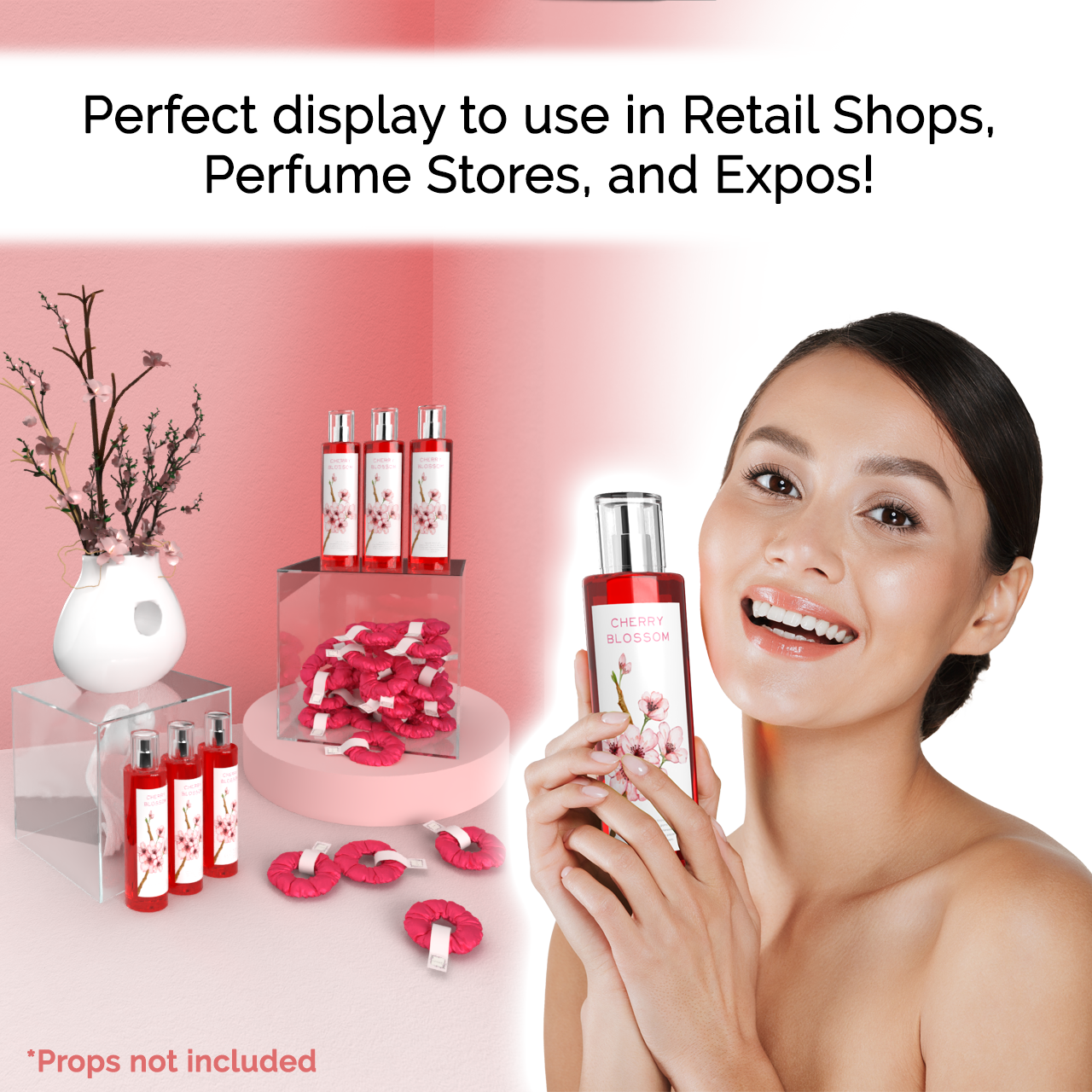 8" Square Acrylic Retail Display Box