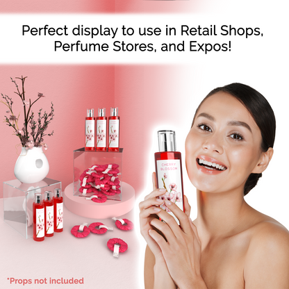 8" Square Acrylic Retail Display Box